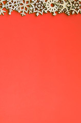 Decorative Christmas and New Year festive background.