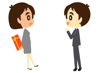 バレンタインの告白