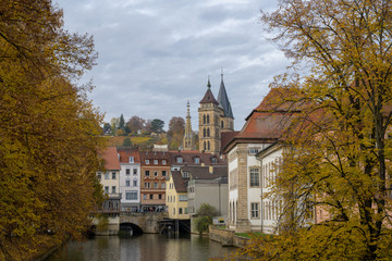Esslingen am Neckar im Herbst