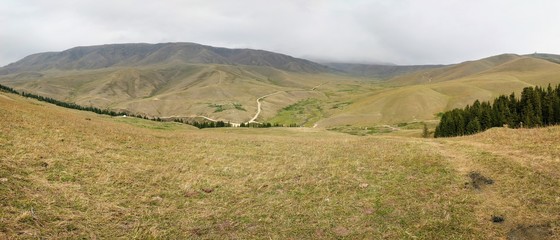 Large and open highlands