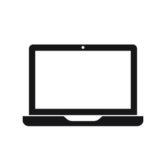 laptop icon vector