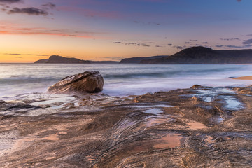 Textures and the Sea from Rock Platform