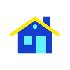 Fototapeta na wymiar Home icon. Simple vector element illustration. Home concept symbol design.