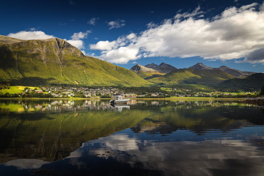 Summer By The Isfjorden, Norway.