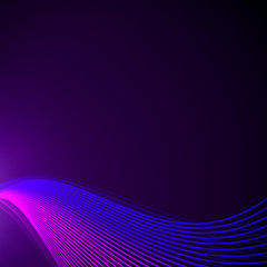 Abstract background with a colorful dynamic wave.