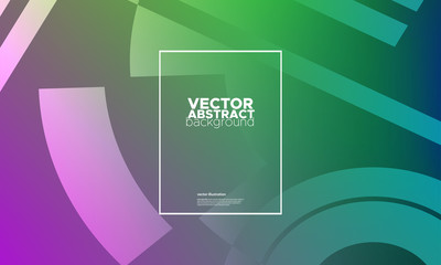 Fototapeta premium Minimal covers design. Colorful gradients background.