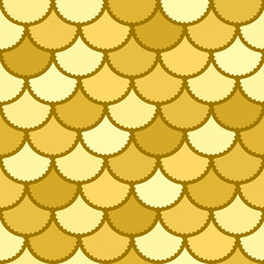 Seamless vector mermaid pattern as fish scale magic background for textile, posters, greeting cards, cases etc