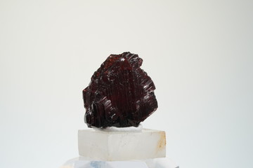 Granat, Rot, Schwimmer, Kristall, Brasilien, Edelstein, 