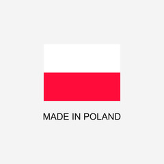 Made in Poland sign