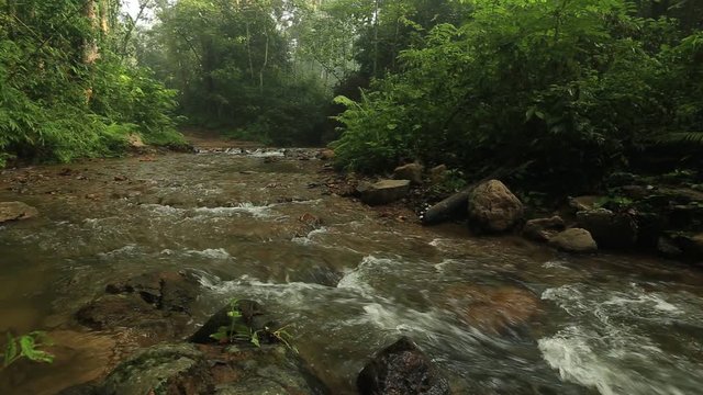 Ban Krang and Phoneon Thung campsites in Kaeng Krachan National Park phetchaburi province Thailand