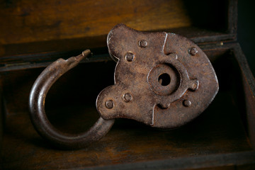 old padlock