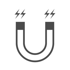 Magnet icon vector. Isolate on white background.