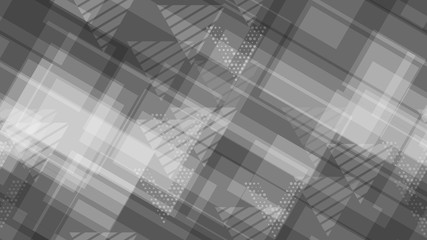 Grunge Geometric Seamless Pattern. Sporty Fashion Pattern. Element of an Unusual Background, Packaging, Textiles, Wallpaper. Dark and Llight Triangles, Points, Lines.