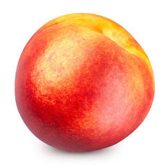 peach fruits isolated