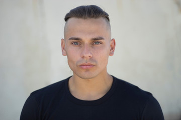 Fototapeta premium portrait of handsome man