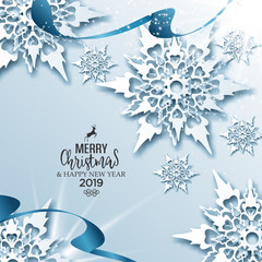 Fototapeta premium Vector Christmas card
