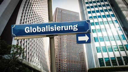 Schild 375 - Globalisierung