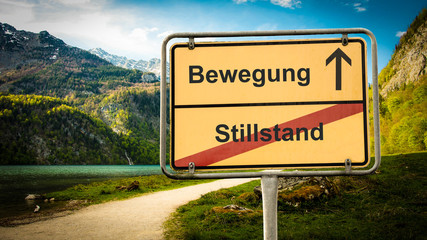 Schild 379 - Bewegung