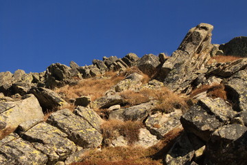 Schroffe Alpenlandschaft am Mittler Scharzhorn