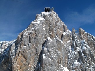 Details of the cable car leading to the Dachstein Austria 