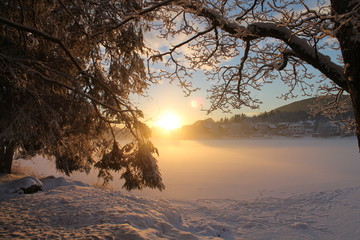 Sunset in Winter