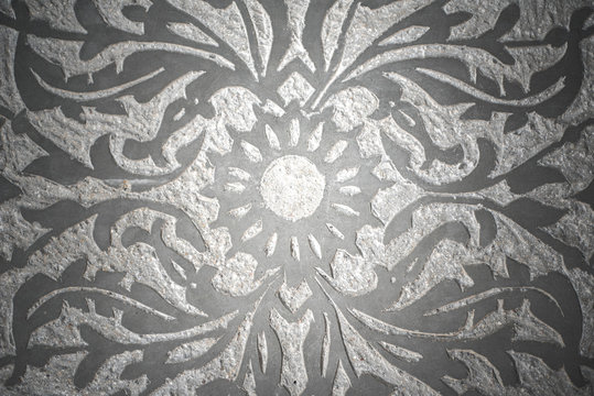 Wall art geometrically sculpted