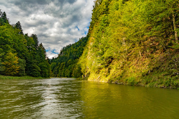 The turn of the river Dunajec