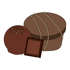 Set of chocolates