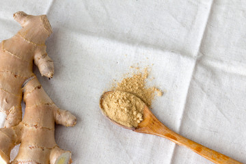 Raw Ginger Natural Remedies and Food