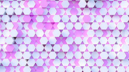 technology hexagon pattern background