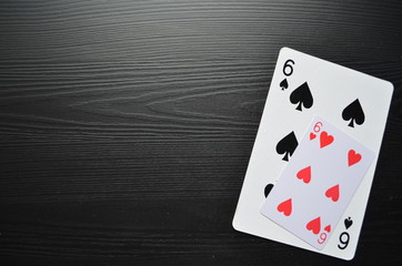 Obraz premium Casino. Playing cards