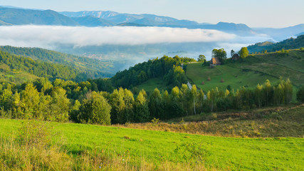 Fototapeta na wymiar Autumn in Transylvania - the Apuseni Mountains