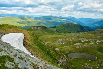 Naklejka premium The Transalpina Road - in România 