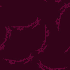 Fototapeta premium Urban UFO camouflage of various shades of red and dark pink colors