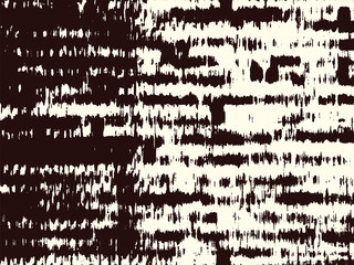 Abstract grunge vector background. Monochrome composition of irregular overlapping graphic elements.