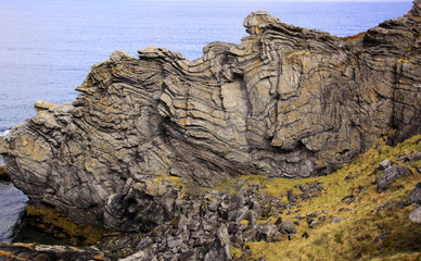 Skarsvag, Norway, facing the hornet's North Cape 