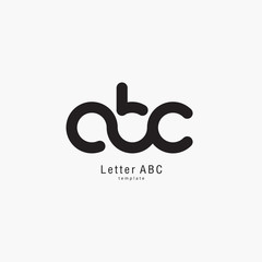 ABC logo template  © vectorboom