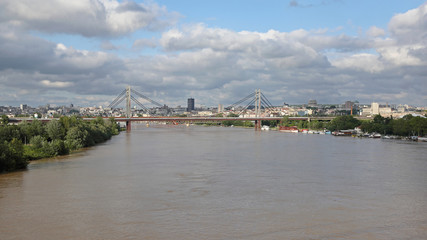 Fototapeta premium Belgrade Serbia Cityscape River
