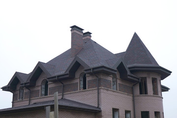 House with new roof