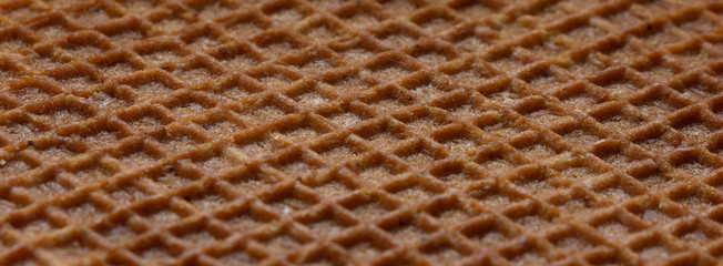 background. waffle cookie