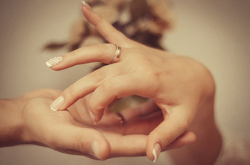 Tenderness and touching hands