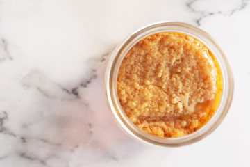 weak kombucha scobe (Symbiotic Culture of Bacteria and Yeasts)