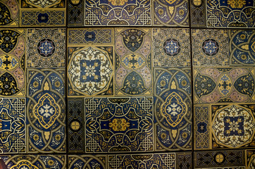 detail of mosque in morocco