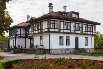 Beautiful historic building on the territory of the Belgrade fortress. Serbia