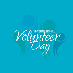 International Volunteer Day.