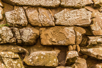 Vetulonia , Italy - stone wall
