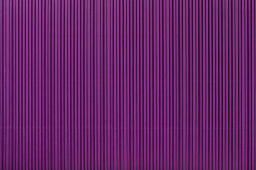 Texture of corrugated purple paper, macro.