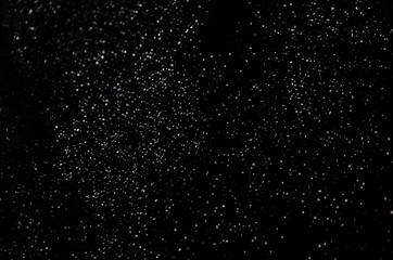 stars on black background