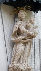 Virgin Mary with baby Jesus, Wurzburg, Bavaria, Germany