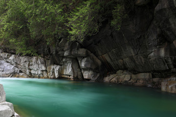 Tye River, WA, USA. 